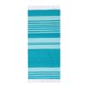 Cotton rag rug Kilim Aquamarine Light Blue 70*150 cm