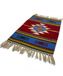 Flatweave KILIM Rug handmade wool Traditional Multi color 60x90 cm KIRGMOS94