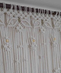 Boho Macrame Tapestry Curtain