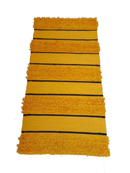 Eco-Friendly striped Cotton rag rug