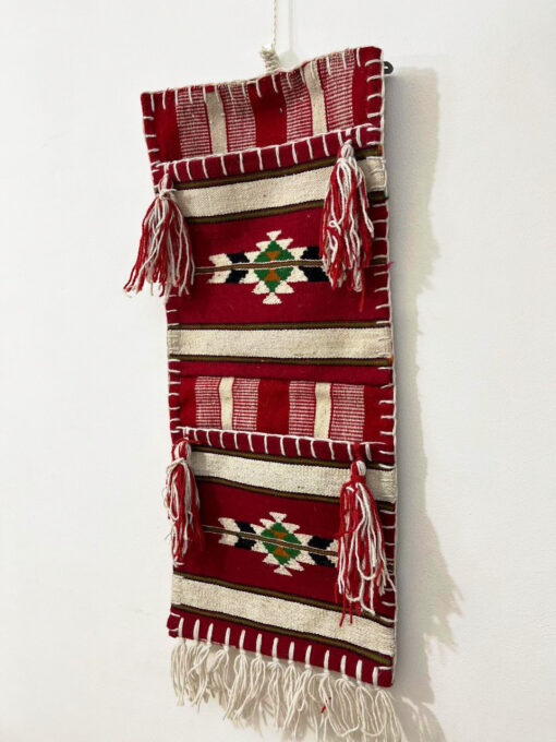 Bedouin sadu wall hanging bag