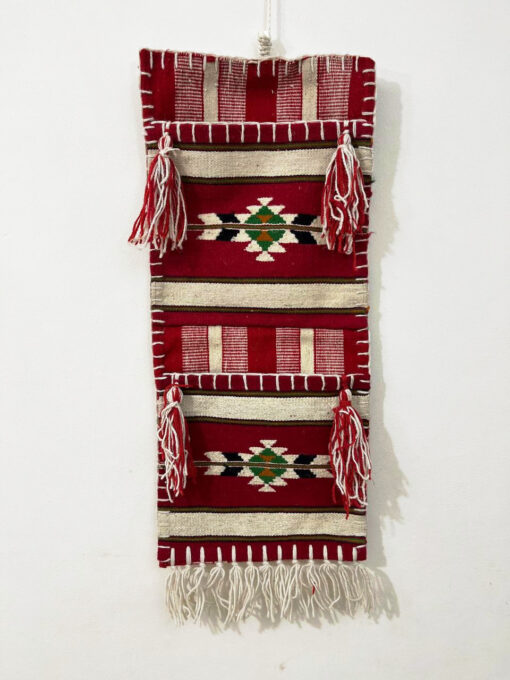 Bedouin sadu wall hanging bag